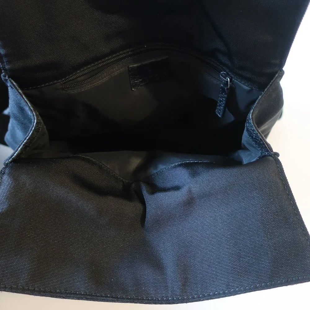 Womens Gucci Black 003-0236-3754 Mixed Media Backpack Bag * - Picture 12 of 16